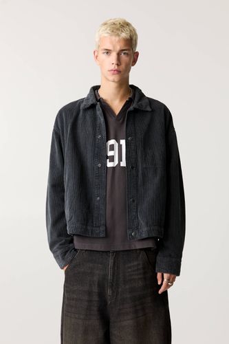 Veste Velours Côtelé Légère - Pull&Bear - Modalova