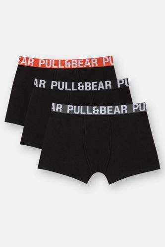 Lot De 3 Boxers Ceinture Orange - Pull&Bear - Modalova