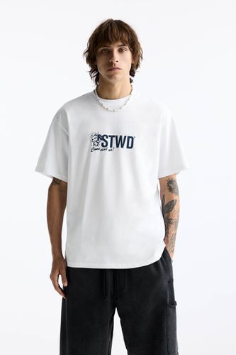 T-Shirt Stwd Manches Courtes - Pull&Bear - Modalova