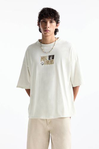 T-Shirt Myke Towers - Pull&Bear - Modalova