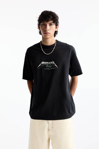 T-Shirt Metallica - Pull&Bear - Modalova