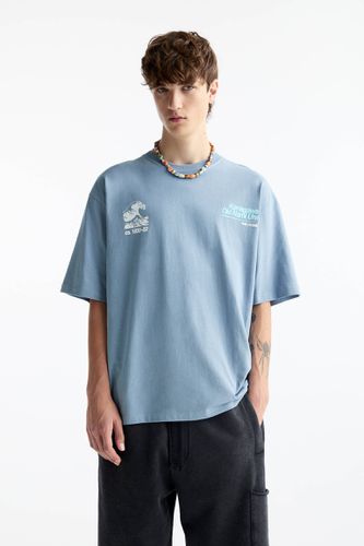 T-Shirt La Vague Hokusai - Pull&Bear - Modalova