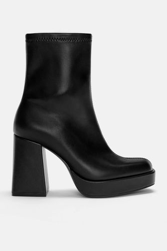 Bottines À Talon Plateforme - Pull&Bear - Modalova