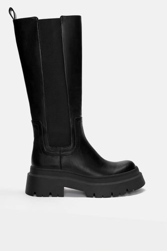 Bottes Hautes Élastiques À Semelle Épaisse - Pull&Bear - Modalova