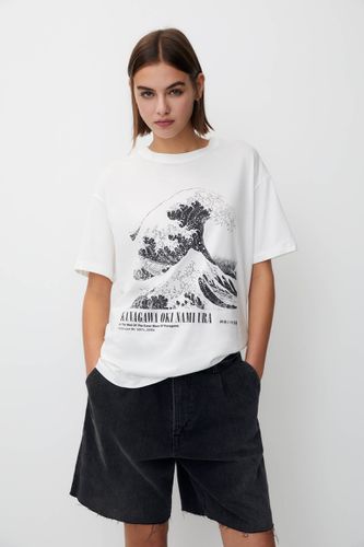 T-Shirt Vague D’hokusai - Pull&Bear - Modalova