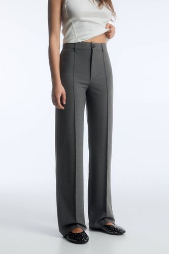 Pantalon Habillé Nervure - Pull&Bear - Modalova