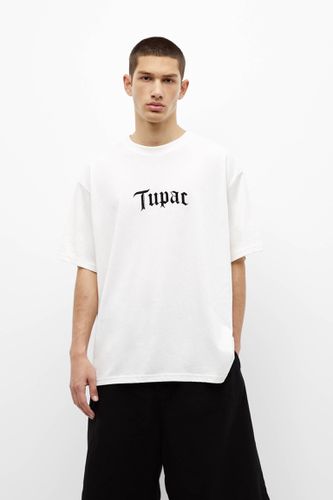 T-Shirt Oversize Tupac Avec Inscription - Pull&Bear - Modalova
