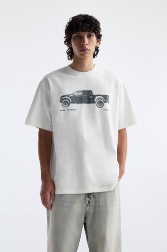 T-Shirt Post Malone Camionnette - Pull&Bear - Modalova