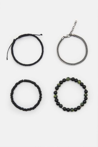 Lot De 4 Bracelets Perles Vertes - Pull&Bear - Modalova