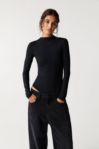 Body En Polyamide À Manches Longues - Pull&Bear - Modalova