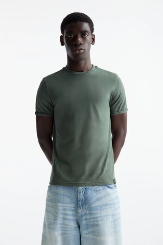 T-Shirt Basic Muscle Fit - Pull&Bear - Modalova