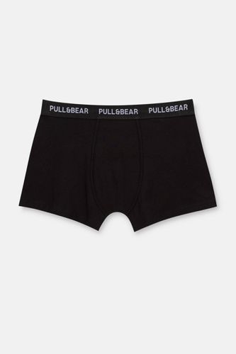 Lot 3 Boxers Noirs - Pull&Bear - Modalova