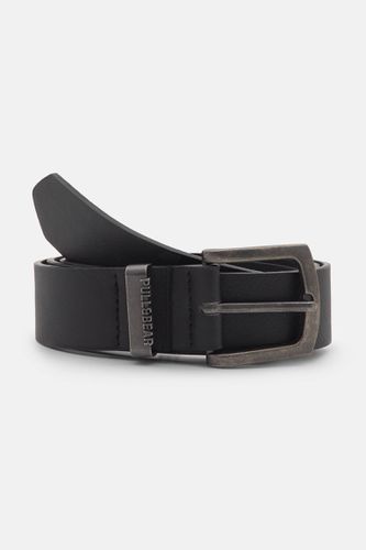 Ceinture En Similicuir Écusson Et Boucle - Pull&Bear - Modalova