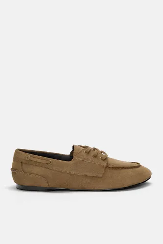 Mocassins En Cuir - Pull&Bear - Modalova