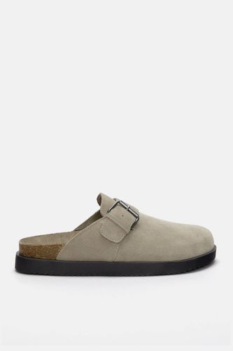 Mules Boucle Cuir - Pull&Bear - Modalova