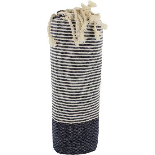 BIJOUX - V Fouta Drap Plage et Hammam Coton Nid d'Abeille Couleur - LES POULETTES - Modalova