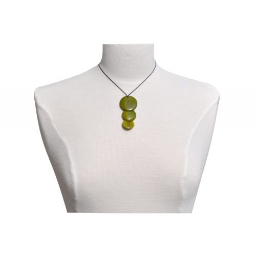 Collier Tagua Trois Pastilles - Classics - LES POULETTES BIJOUX - Modalova