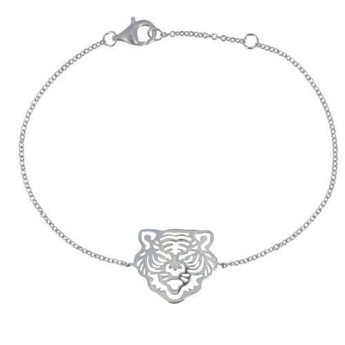 Bracelet Tête de Tigre - LES POULETTES BIJOUX - Modalova