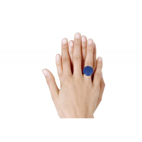Bague Métal Argenté Champignon Céramique - LES POULETTES BIJOUX - Modalova