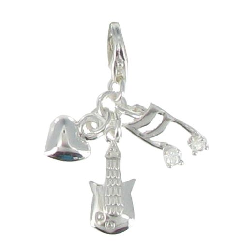 Charms 925 Musique d'Amour - LES POULETTES BIJOUX - Modalova