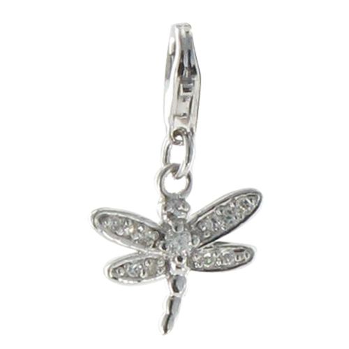 Charms Mini Libellule et ses Strass - LES POULETTES BIJOUX - Modalova