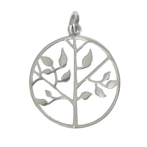 Pendentif Arbre de Vie Rhodié - LES POULETTES BIJOUX - Modalova