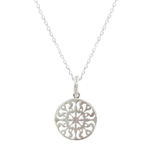 Collier Arabesque Ronde Argent 925 - LES POULETTES BIJOUX - Modalova