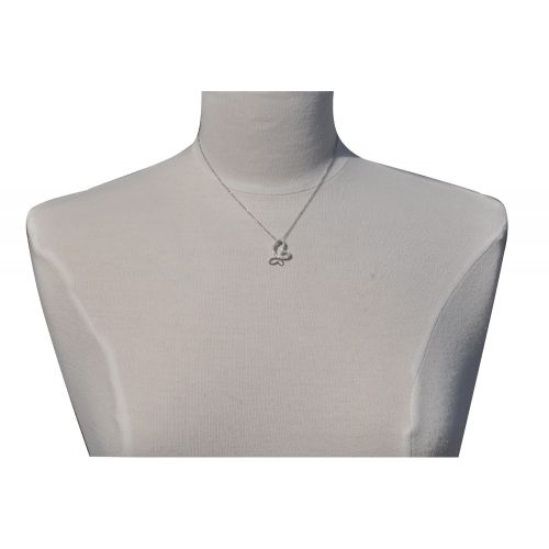 V Collier Rhodié Pendentif Papillon et une Aile Scinti - LES POULETTES BIJOUX - Modalova