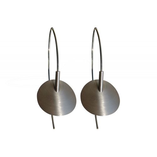 Boucles d'Oreilles Nénuphars en Rhodié - LES POULETTES BIJOUX - Modalova