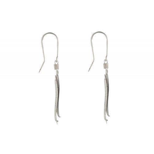 Boucles d'Oreilles Double Feuilles - LES POULETTES BIJOUX - Modalova