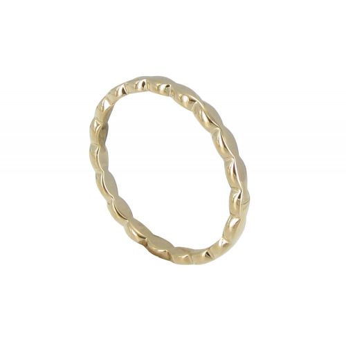 Bague Plaqué Or Anneau d'Amandes - taille 64 - LES POULETTES BIJOUX - Modalova