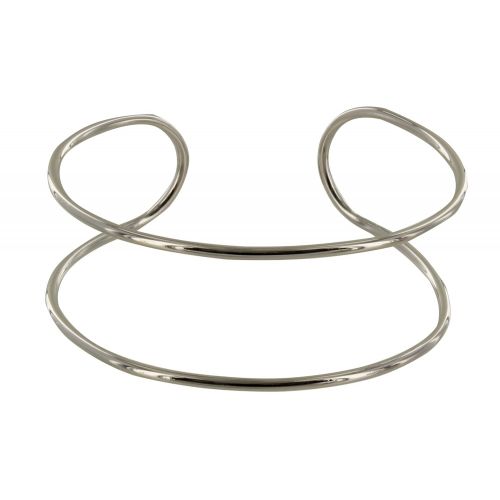 Bracelet Argent Jonc Deux Fils - LES POULETTES BIJOUX - Modalova