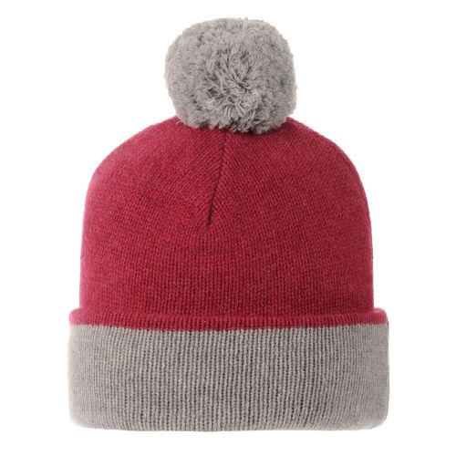 BIJOUX - Bonnet Pompon 100% Cachemire 6 Fils Bicolore Classics - LES POULETTES - Modalova