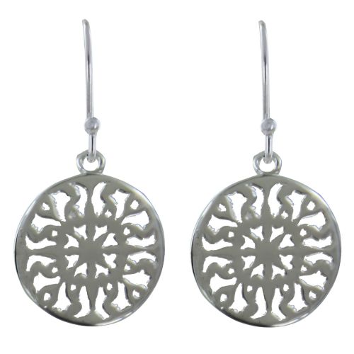 Boucles d'Oreilles Cercle d' Soleil Arabesque - LES POULETTES BIJOUX - Modalova