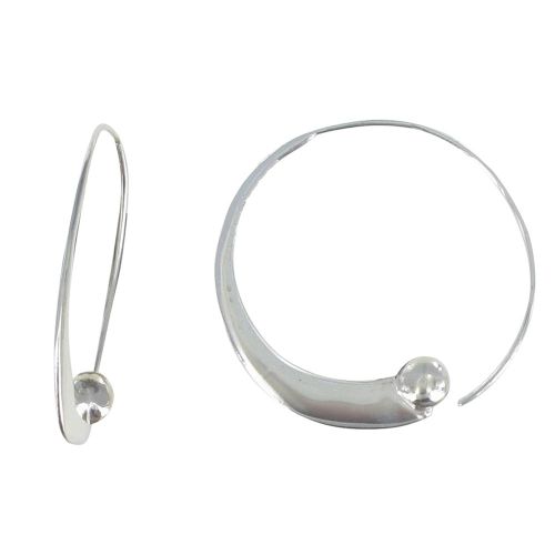 Boucles d'Oreilles Créoles et Billes - LES POULETTES BIJOUX - Modalova