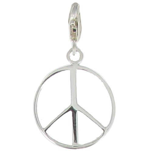 V Charms - Grande Médaille Paix - Peace and Love - LES POULETTES BIJOUX - Modalova