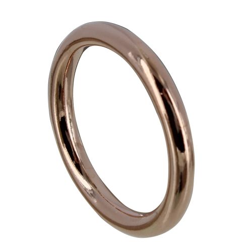Bague Plaqué Or Anneau Rond - taille 56 - LES POULETTES BIJOUX - Modalova