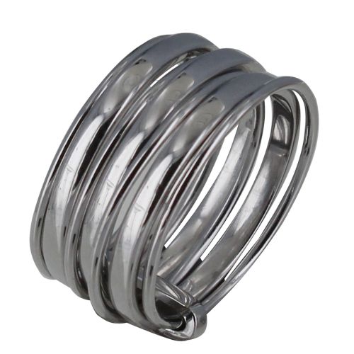 Bague 925 Rhodié Semainier - taille 58 - LES POULETTES BIJOUX - Modalova