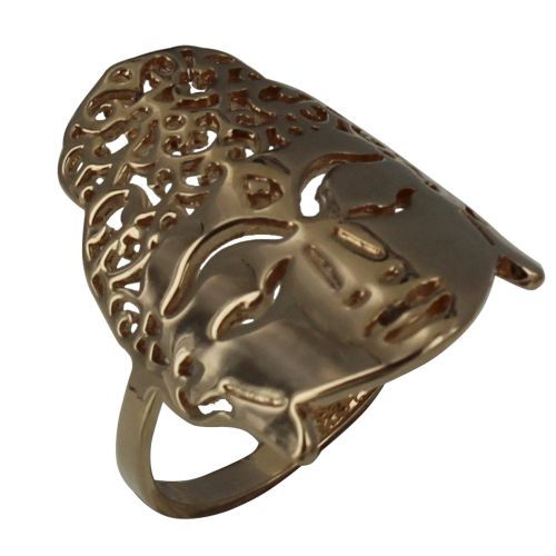 Bague Plaqué Or Bouddha - LES POULETTES BIJOUX - Modalova