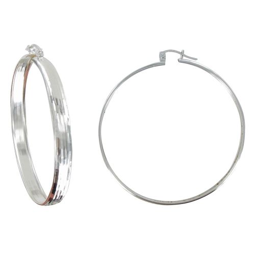 V Boucles d'Oreilles Créoles Martelées - LES POULETTES BIJOUX - Modalova
