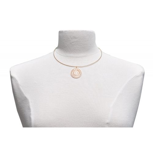 Pendentif Plaqué Astre Rond - LES POULETTES BIJOUX - Modalova