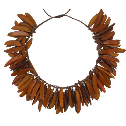 Collier Flamme en Tagua - Classics - LES POULETTES BIJOUX - Modalova