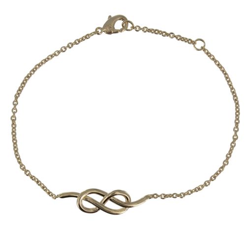 Bracelet Plaqué Noeud Marin - LES POULETTES BIJOUX - Modalova