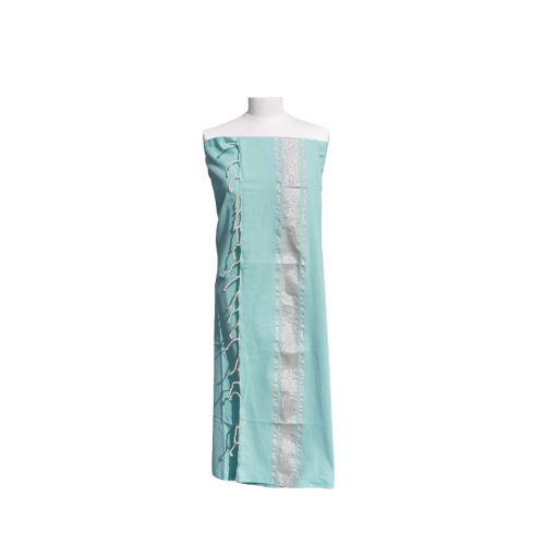 BIJOUX - Fouta Drap Plage et Hammam Coton Clair Rayé Lurex Argent - LES POULETTES - Modalova