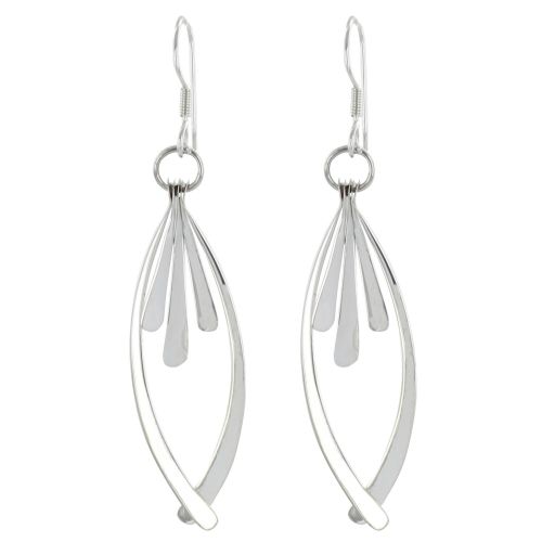 Boucles d'Oreilles en Amande et Pompon - LES POULETTES BIJOUX - Modalova