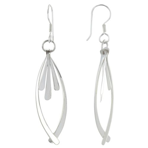Boucles d'Oreilles en Amande et Pompon - LES POULETTES BIJOUX - Modalova