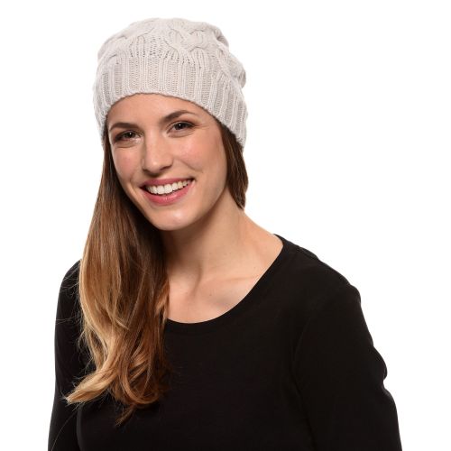 BIJOUX - Bonnet Câble 100% Cachemire 3 Fils Classics - LES POULETTES - Modalova