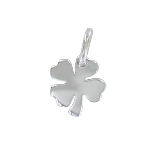 Pendentif 925 Rhodié Mini Trèfle - LES POULETTES BIJOUX - Modalova