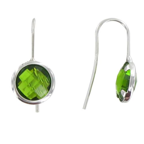 X Boucles d'Oreilles Argent et Cercle - LES POULETTES BIJOUX - Modalova