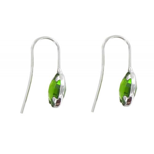 X Boucles d'Oreilles Argent et Cercle - LES POULETTES BIJOUX - Modalova